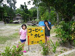 西表島_舟浮_ぶーの家_イノシシカレー