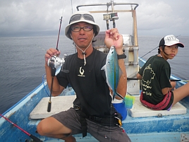 西表島_島道楽_小渕船長_グルクン