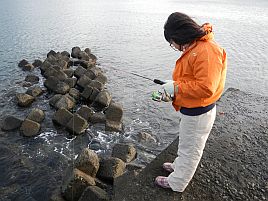 年末年始伊豆合宿 2012年釣り納めは子供カサゴ早掛け対決