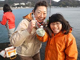 年末年始伊豆合宿 2012年釣り納めは子供カサゴ早掛け対決