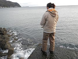 年末年始伊豆合宿 2012年釣り納めは子供カサゴ早掛け対決