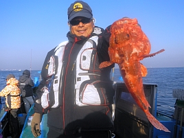 東京湾初釣り2013は鬼退治。40センチ×2匹でドヤ顔全開だ!!