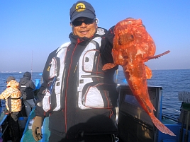 東京湾初釣り2013は鬼退治。40センチ×2匹でどや顔全開だ!!