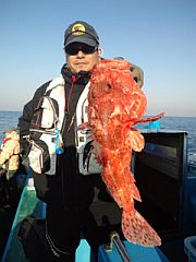 東京湾初釣り2013は鬼退治。40センチ×2匹でどや顔全開だ!!