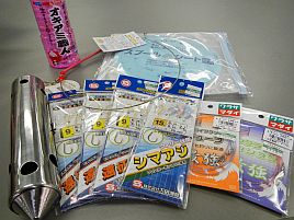 GW釣り合宿用お買い物第1弾。遠征五目は道具も高級？