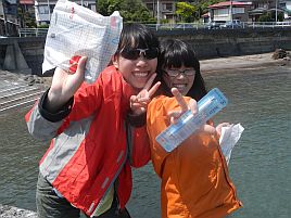 GW伊豆合宿　へた釣り家釣り大会。大物賞は穴釣りメバル