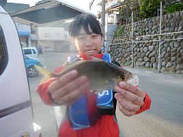 GW伊豆合宿　やっぱりウィリー♪　子供1号人生初カイワリ