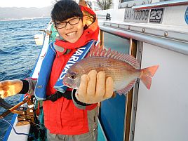 NW伊豆合宿 2014年の釣り納めは子供2号とカイワリ五目だ