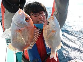 NW伊豆合宿 2014年の釣り納めは子供2号とカイワリ五目だ