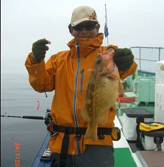 シマノには勝った。釧路沖の魚には惨敗した北海道五目