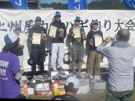 上州屋カワハギ大会で初の剣崎沖…渋すぎてなんとか3匹