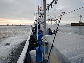 2年ぶりの釧路の沖を満喫。ただしアオゾイ明日にオアズケ