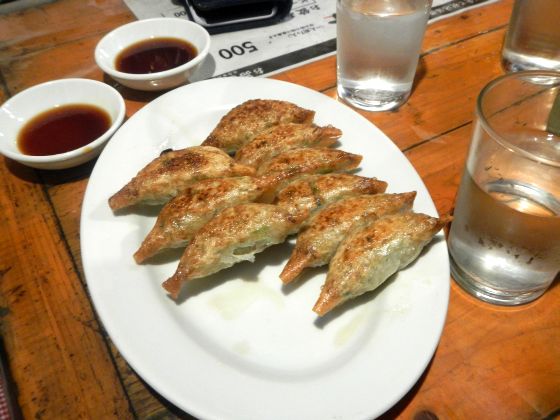 明神丸タタキ＆サバ、かいだ屋うな重、安兵衛の焼き餃子♪