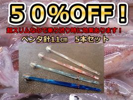 サンゴ堂でイカ釣りプラ角5本で324円発見!!　確保するかな