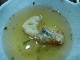 明石焼き、いかなご釘煮、ぺったん焼、穴子串を魚の棚で