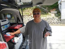 コマセ振る意味ないレベルの速潮にカイワリ1匹だけと撃沈