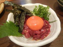 難波居酒屋のお刺身は安くて美味いの代表、嬉々わらまさ
