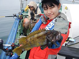 北海道の師匠杯で子供はアオゾイゲット。へたはお世話係