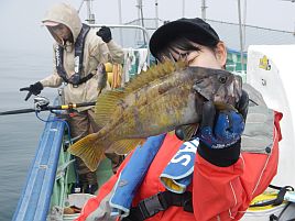 北海道の師匠杯で子供はアオゾイゲット。へたはお世話係