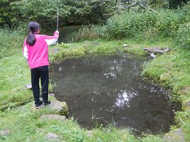 姪2号にオショロコマを釣らせるミッション今年も無事クリア