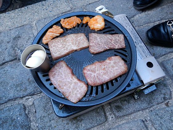 【コロナで自粛】子供1号バイト先より肉着弾し焼肉屋開店!!