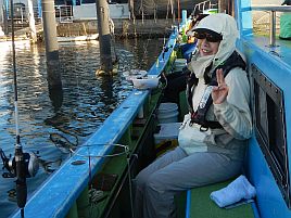 ヤリイカ釣りの準備完了。高いツノはやっぱり光る気がする