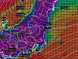 冬の週末は寒すぎずがよい。暖かいと高確率で時化なのだ