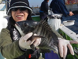 凪たらという約束通り今年初の釣りデートに行ってくるよ～