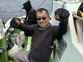 気難しベイブリアジに翻弄され二人で83匹。釣りデート成功