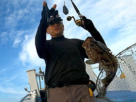 佳肴求めて鴨川沖へ。クエ・クロムツ・アカハタでえっへん♪