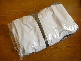 「冷蔵服3」到着。動作確認もできたので明日はアジ釣りへ