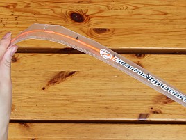 クリアファイル素材のティップガードは防御力どれくらい？
