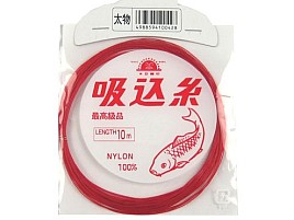 ブラクリ自作用糸はPEアシスト？　撚リ糸赤？　吸込糸？