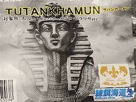 甲南食品のエサ「ドラキュラ」「タイガーズ愛」「サバンカーメン」