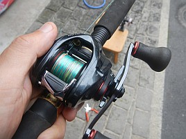 スティーレ100PGに新品のPE1号を巻いてアマラバの準備完了