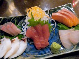 【番外編】1キロ級めんめ湯煮、八角の開き…緑のお蕎麦♪