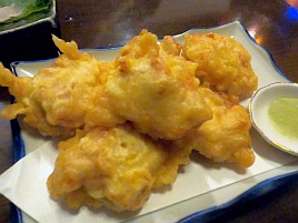 【番外編】1キロ級めんめ湯煮、八角の開き…緑のお蕎麦♪