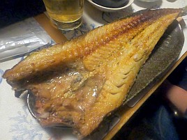 【番外編】1キロ級めんめ湯煮、八角の開き…緑のお蕎麦♪