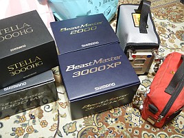 北海道の師匠の福袋にBM3000XPとステラ3000HG入ってた