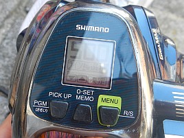ビーストマスター2000糸巻き完了。PE3号500m＋黒PE50m