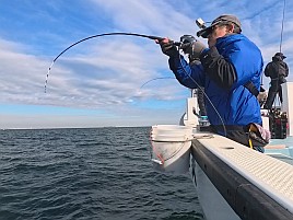 難しかった!! でも候補生多数＋よしださん公認の豚アジ1匹