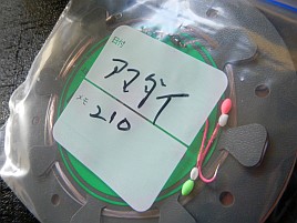 正月の雑煮にお餅の代わりに入れる紅白アマダイで釣り納め