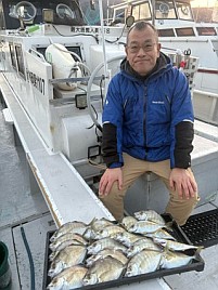 数釣り始まってたよ!!　伊豆での初釣りはカイワリ25匹で吉