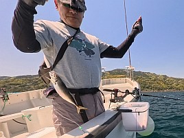 釣況悪いとは分かっていたが30カ月ぶりのカイワリボウズ!!!