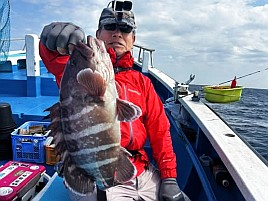 1投目でアカイサキ、2投目でマハタ…沖の瀬ウィリーすげぇ!!