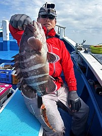 1投目でアカイサキ、2投目でマハタ…沖の瀬ウィリーすげぇ!!