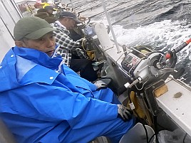 張りながら伸ばすに苦戦し新島旨キンメは7匹でそれなり!?