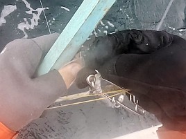 張りながら伸ばすに苦戦し新島旨キンメは7匹でそれなり!?